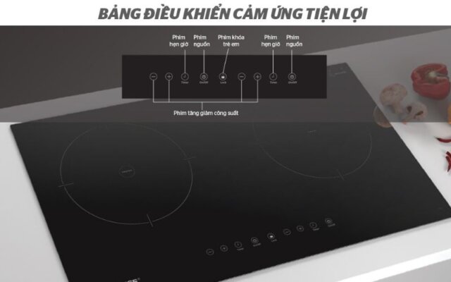 Bếp điện đôi giá rẻ Sunhouse SHB9111MT