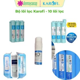 Bộ lõi lọc nước Karofi - 10 lõi lọc