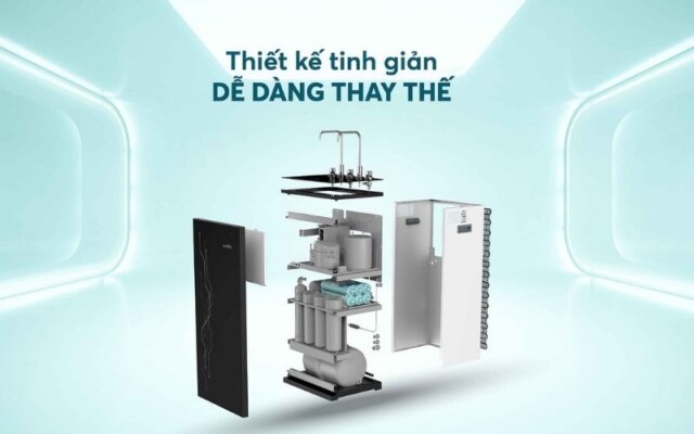 cách thay thế lõi lọc chức năng karofi smax 6.0
