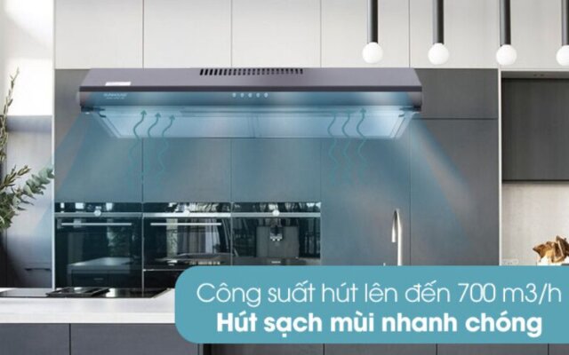 Máy hút mùi Sunhouse SHB6118B