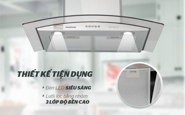 Máy hút khói Sunhouse SHB6629