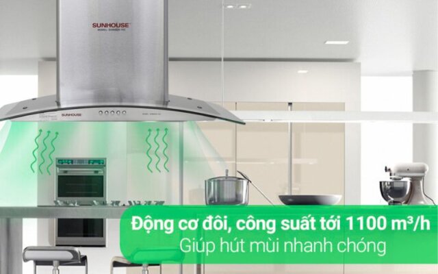 Máy hút mùi Sunhouse SHB6629
