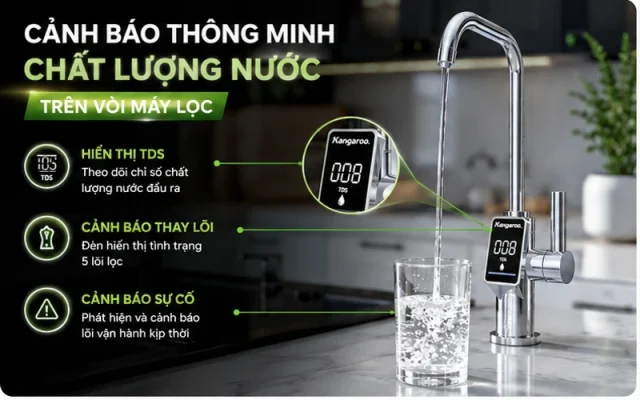 Máy lọc kangaroo kg400us Máy lọc kangaroo kg400us