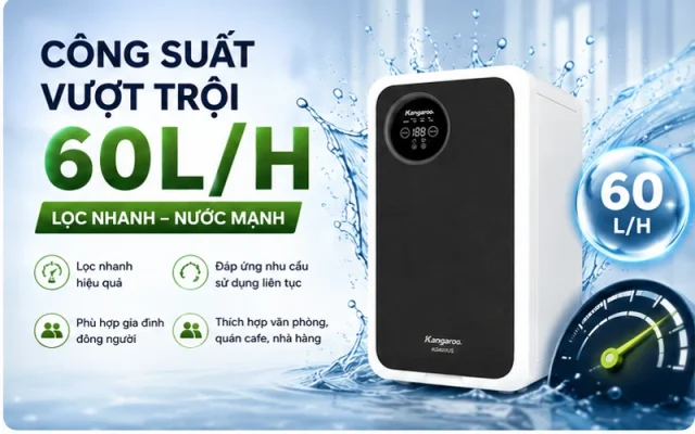 Máy lọc nước Kangaroo hydrogen KG400US