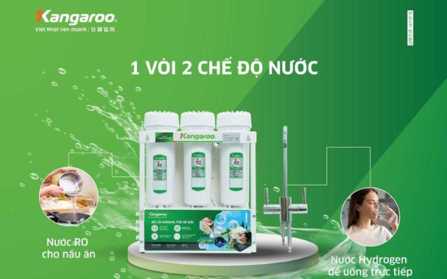 Máy lọc nước Kangaroo ion kiềm KGRP08K