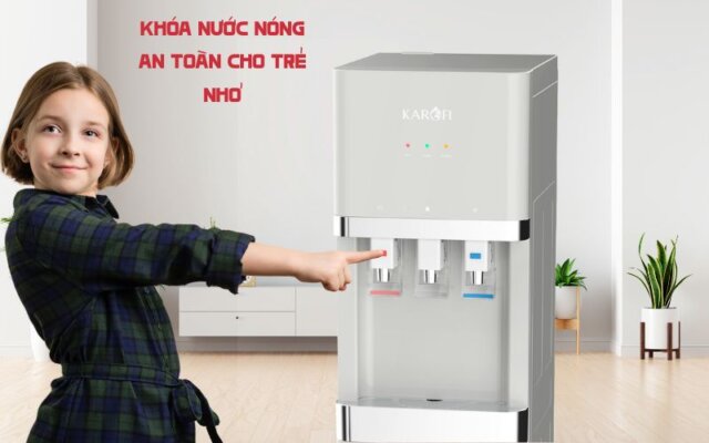 Cây đun nước nóng lạnh Karofi HCV208G