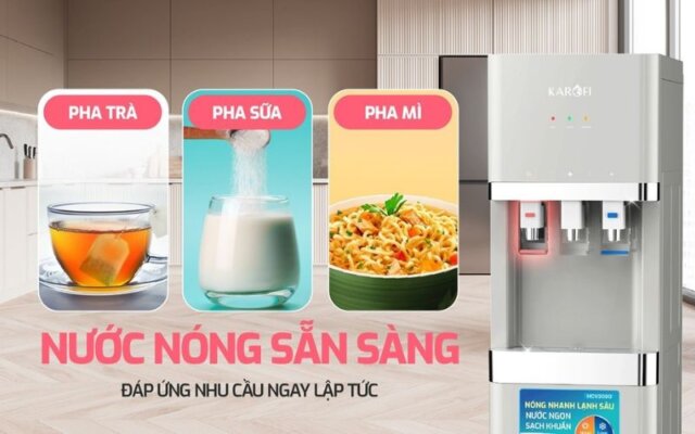 Cây đun nước nóng lạnh Karofi HCV208G
