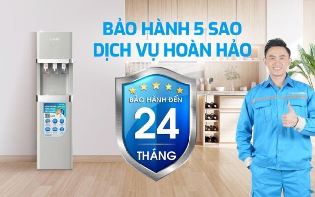 cây nước nóng lạnh bình âm Karofi HCV208G