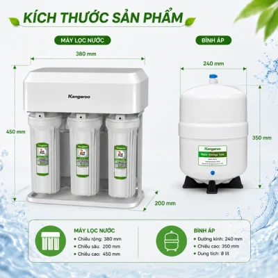 Máy lọc nước kangaroo KGHP10K2