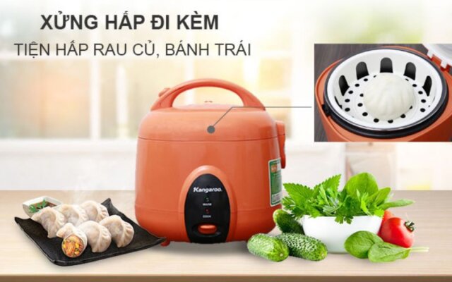 Nồi cơm điện 1.2l Kangaroo KG826S