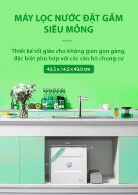 Máy lọc nước Ao Smith LUX-AOU800HOT