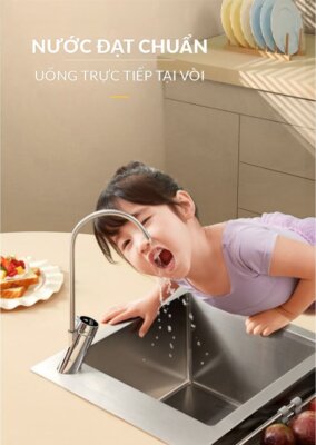 Máy lọc nước âm tủ bếp Ao Smith S400