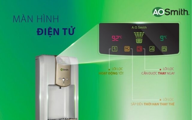 Máy lọc nước A.O. Smith nóng lạnh ADR75-V-ET-1