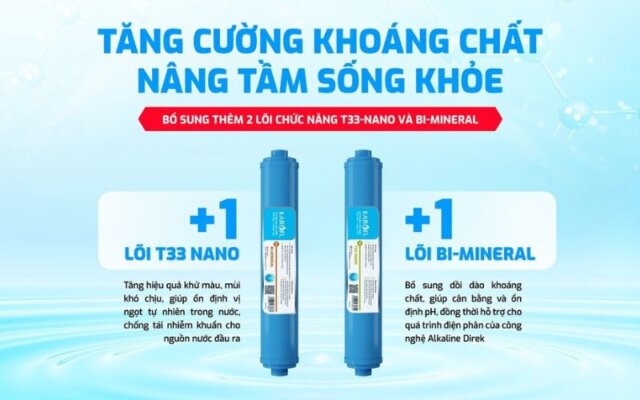 Máy lọc nước hydrogen ion kiềm Karofi KAE-S18