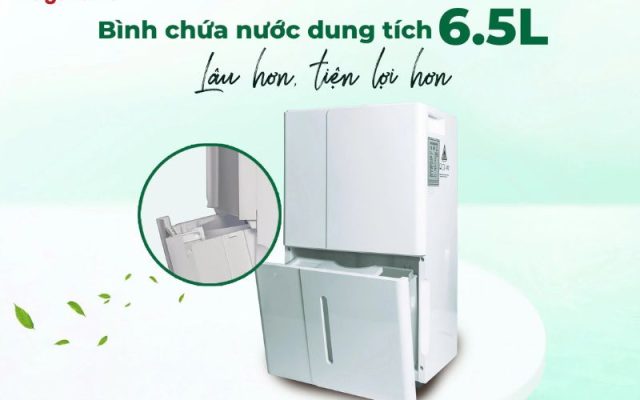 Máy hút ẩm lọc không khí Nagakawa NAD8667