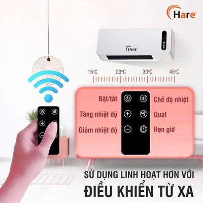 máy sưởi gốm ceramic Hare HR-HT2005<