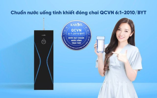 Máy lọc nước RO Karofi KAQ-D36S