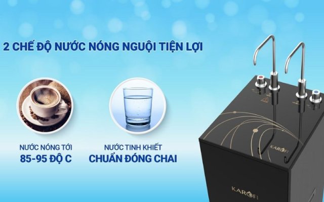 Máy lọc nước Karofi 2 vòi KAH-D15