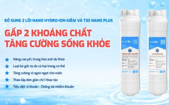 Máy lọc nước karofi 12 lõi KAQ-L22