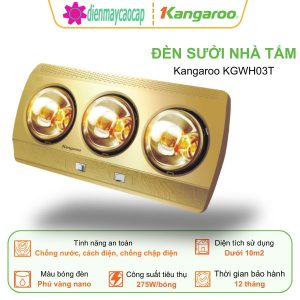 Đèn sưởi nhà tắm Kangaroo KGWH03T