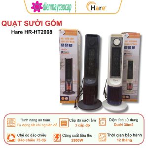 Quạt sưởi gốm dạng cây Hare HR-HT2008