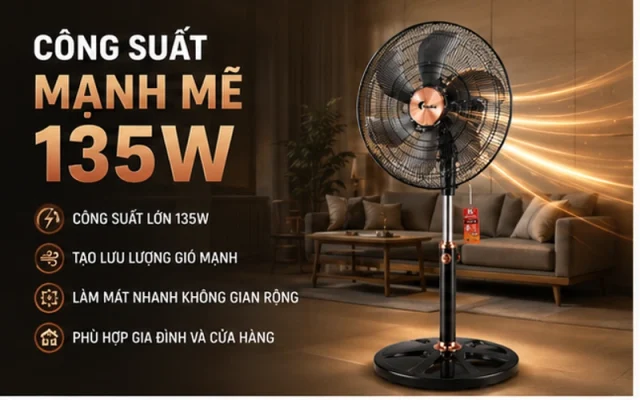 quạt cây đứng Yoake YK-F960