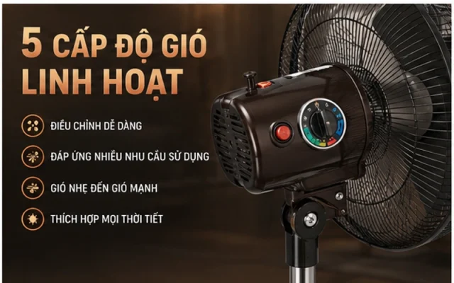 quạt cây công nghiệp Yoake YK-F960