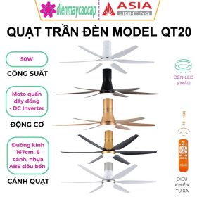 Quạt trần đèn Asia QT20