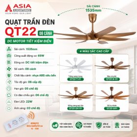 Quạt Trần Đèn Asia QT22