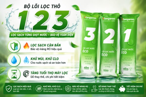 Máy Lọc Nước 12 Lõi Kangaroo KG12K3-H1