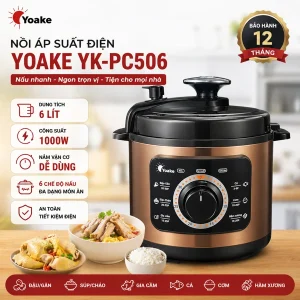 Nồi Áp Suất Điện Yoake YK-PC506