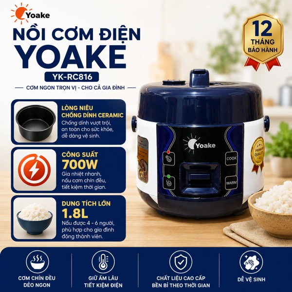 noi com dien yoake yk rc816 7