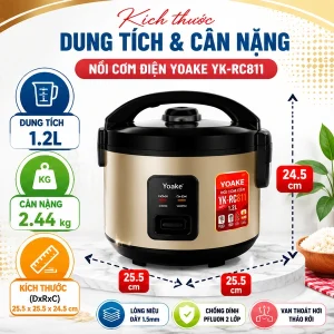noi com dien yoake yk811 8