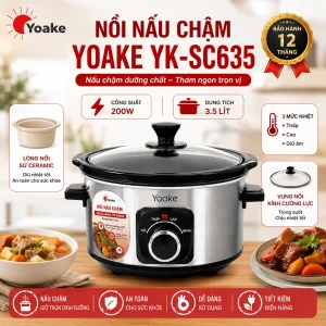 Nồi Nấu Chậm Yoake YK-SC635